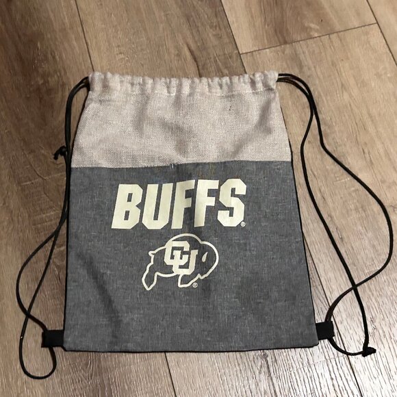 Colorado University CU BUFFS College Football Sack Cinch Bag - Picture 1 of 5